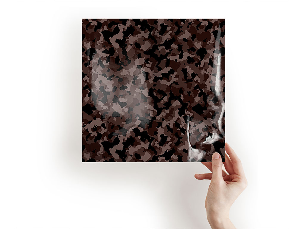 Espresso Flecktarn Camouflage Craft Sheets