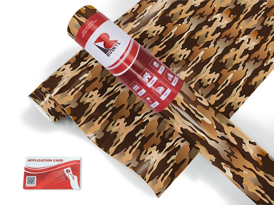 Peanut Hunter Camouflage Craft Vinyl Roll