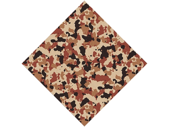 Tawny Multicam Camouflage Vinyl Wrap Pattern