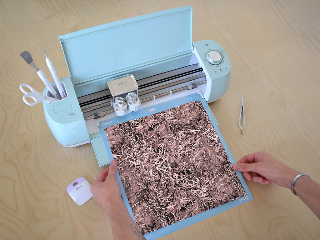 Grassland Pink Camouflage Cricut Compatible Vinyl