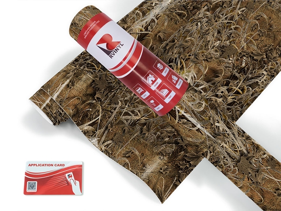 Rough Grassland Camouflage Craft Vinyl Roll