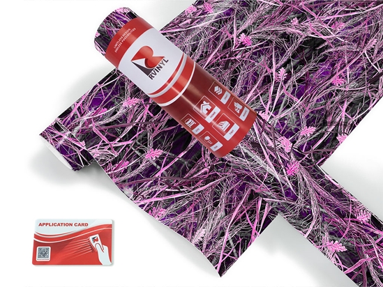 Tallgrass Pink Camouflage Craft Vinyl Roll