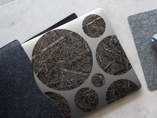 Woodland Ghost Camouflage DIY Laptop Stickers