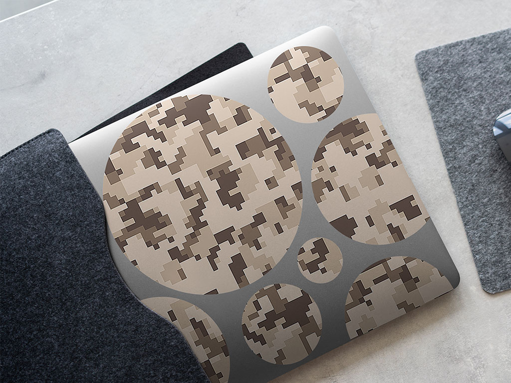 Disruptive Gobi Camouflage DIY Laptop Stickers