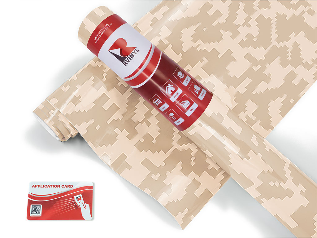 Multicam Digital Camouflage Craft Vinyl Roll