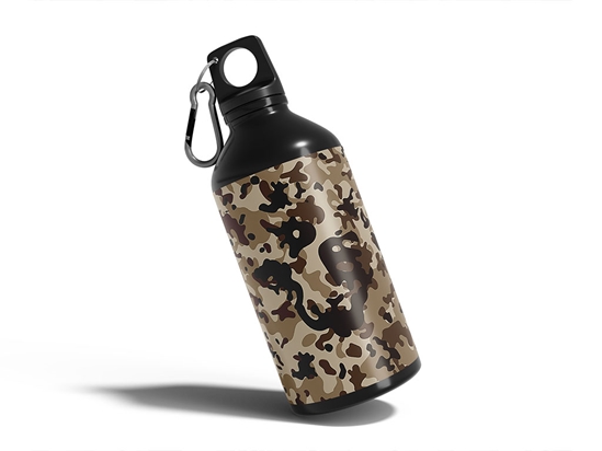 Subtropical Desert Camouflage Water Bottle DIY Stickers