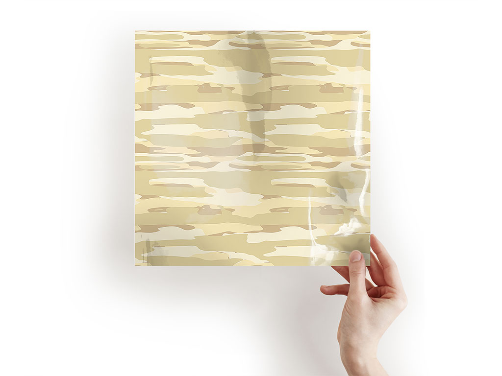 Winter Desert Camouflage Craft Sheets