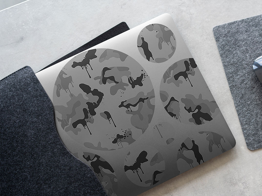 Fossil Graffiti Camouflage DIY Laptop Stickers