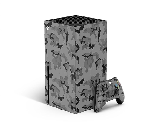 Fossil Graffiti Camouflage XBOX DIY Decal