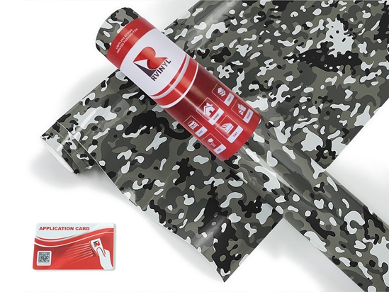 Shadow Flecktarn Camouflage Craft Vinyl Roll