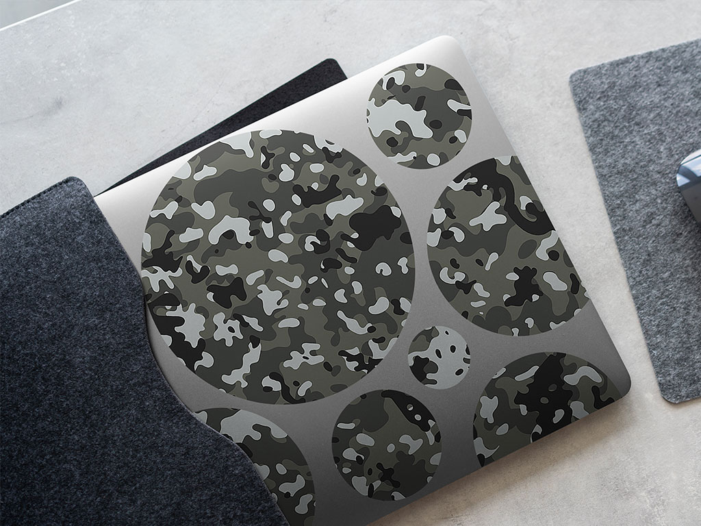 Shadow Flecktarn Camouflage DIY Laptop Stickers