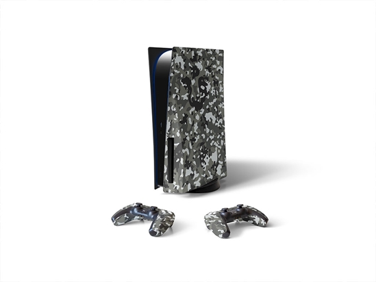 Shadow Flecktarn Camouflage Sony PS5 DIY Skin