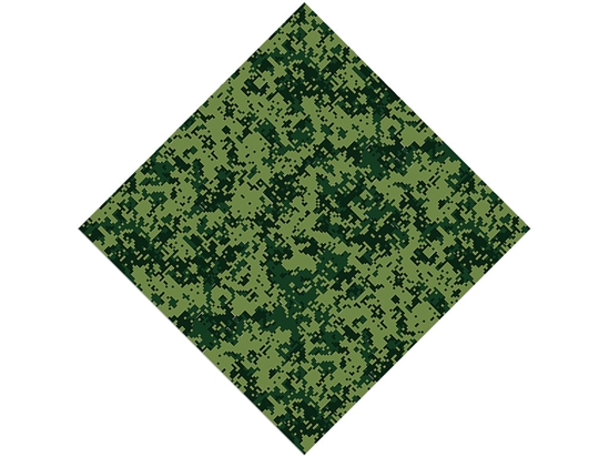 Jungle Pixel Camouflage Vinyl Wrap Pattern