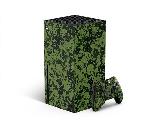 Jungle Pixel Camouflage XBOX DIY Decal