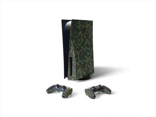 Juniper Multicam Camouflage Sony PS5 DIY Skin