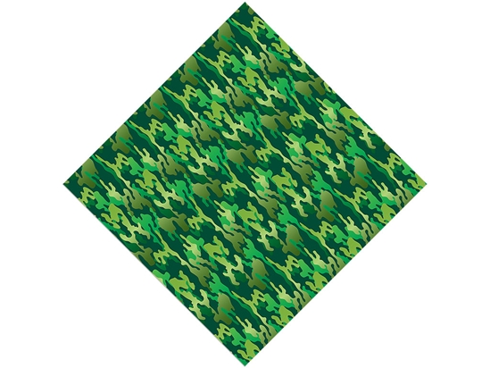 Lime Hunter Camouflage Vinyl Wrap Pattern