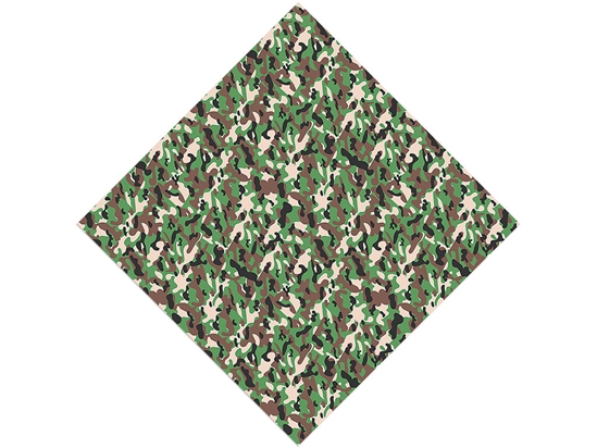 Modern Woodland Camouflage Vinyl Wrap Pattern