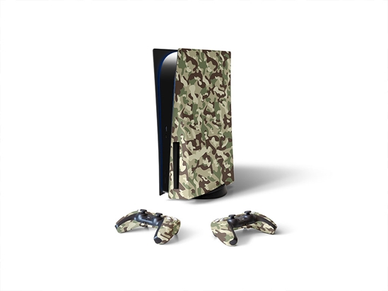 Savanna Grass Camouflage Sony PS5 DIY Skin