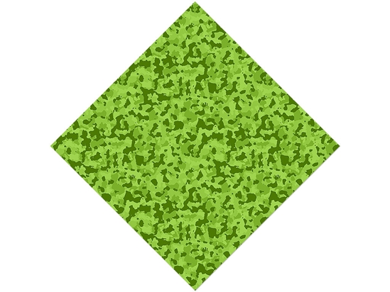 Chartreuse Flecktarn Camouflage Vinyl Wrap Pattern