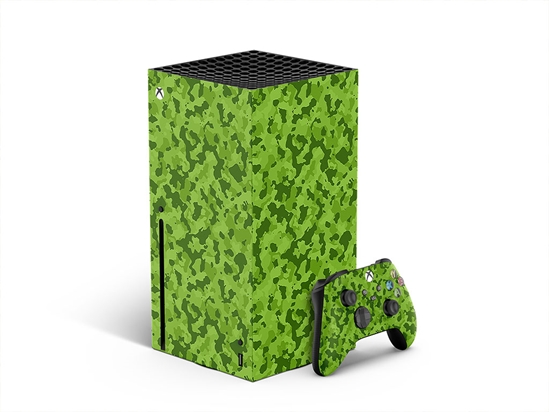 Chartreuse Flecktarn Camouflage XBOX DIY Decal