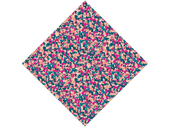 Pink Shrapnel Camouflage Vinyl Wrap Pattern