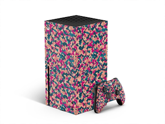 Pink Shrapnel Camouflage XBOX DIY Decal