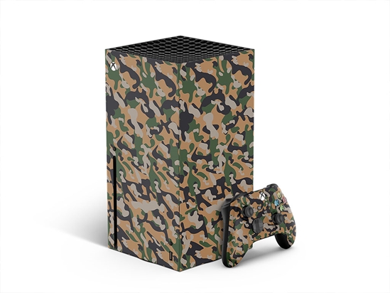 Sandstone Woodland Camouflage XBOX DIY Decal