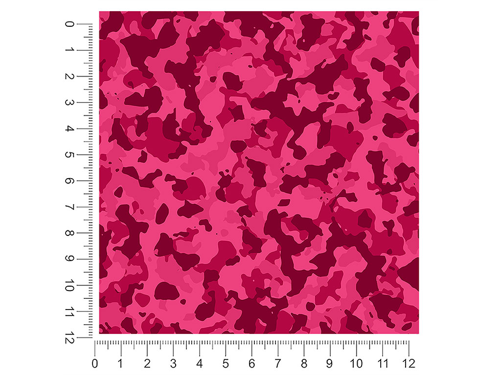 Magenta Flecktarn Camouflage 1ft x 1ft Craft Sheets