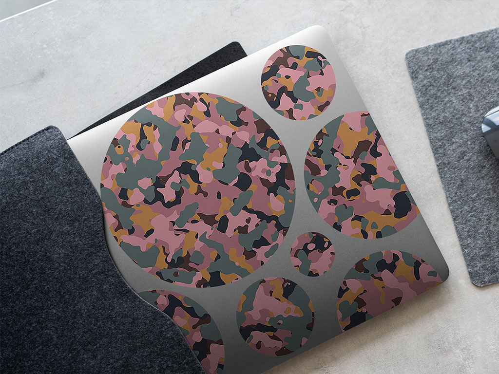 Taffy Flecktarn Camouflage DIY Laptop Stickers