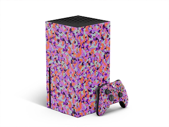 Lavender ERDL Camouflage XBOX DIY Decal