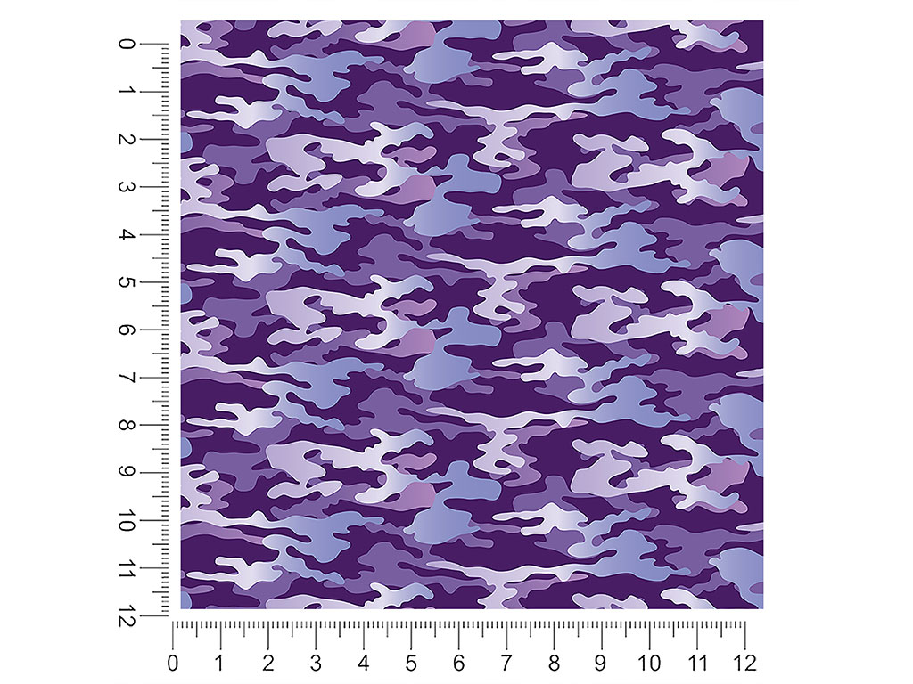 Orchid Woodland Camouflage 1ft x 1ft Craft Sheets