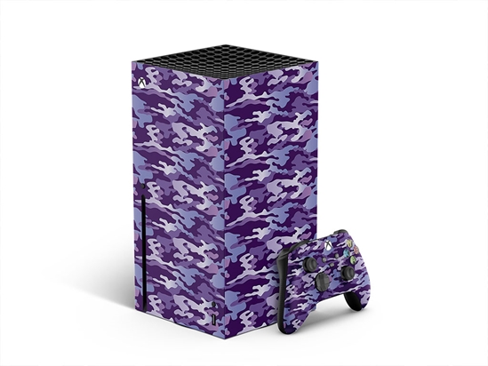 Orchid Woodland Camouflage XBOX DIY Decal