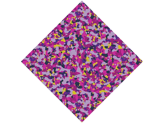 Rainbow Heather Camouflage Vinyl Wrap Pattern