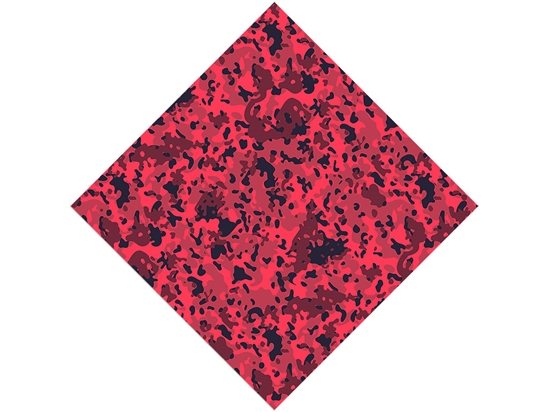 Crimson Sky Camouflage Vinyl Wrap Pattern