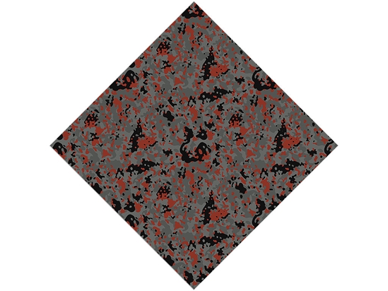 Ruby Gray Camouflage Vinyl Wrap Pattern