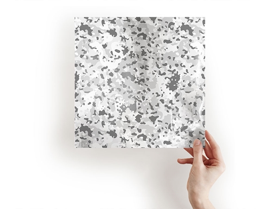 Pewter Salt Camouflage Craft Sheets