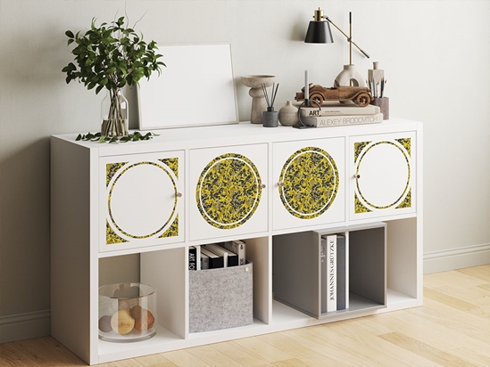 Gold ERDL Camouflage DIY Furniture Stickers