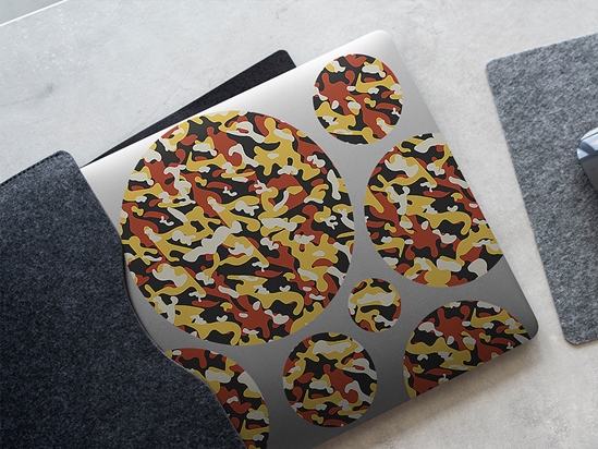 Sunset Multicam Camouflage DIY Laptop Stickers