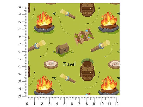 Backyard Explorations Camping 1ft x 1ft Craft Sheets