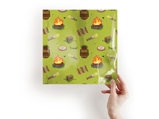 Backyard Explorations Camping Craft Sheets