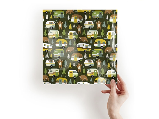 Bear Attack Camping Craft Sheets