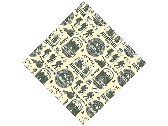 Hike More Camping Vinyl Wrap Pattern