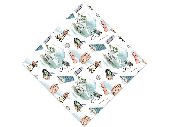 Scenic Route Camping Vinyl Wrap Pattern