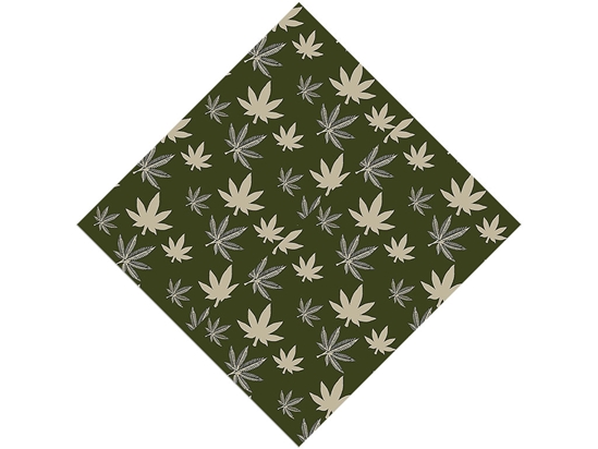 Cool Cannabanoid Cannabis Vinyl Wrap Pattern