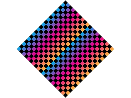 Prism Checkered Vinyl Wrap Pattern