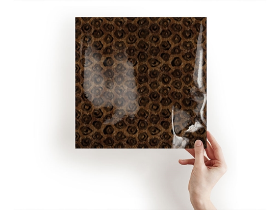 Cyber Black Cheetah Animal Print Craft Sheets