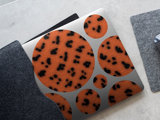 Cyber Cheetah Animal Print DIY Laptop Stickers