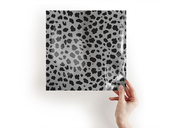 Gray Cheetah Animal Print Craft Sheets