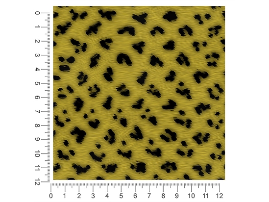 Natural Cheetah Animal Print 1ft x 1ft Craft Sheets