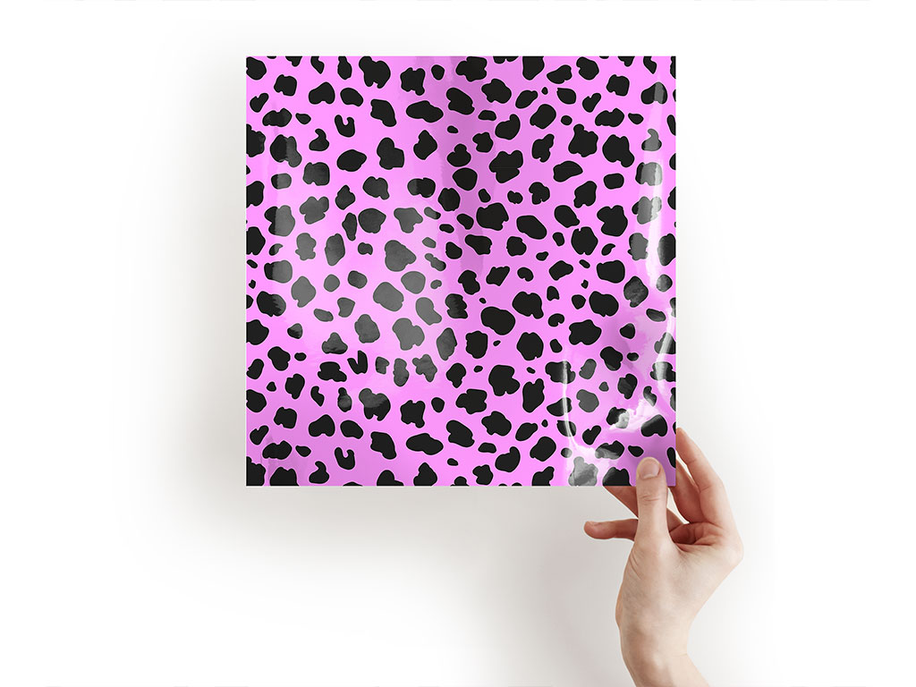 Pink Cheetah Animal Print Craft Sheets